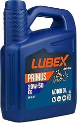 Lubex Primus EC 20W-50 3 lt 4'lü Motor Yağı