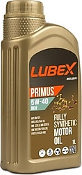 Lubex Primus MV 5W-40 1 lt Tam Sentetik Motor Yağı