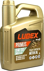Lubex Primus MV-LA 5W-30 4 lt 2'li Motor Yağı