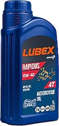Lubex Rapidus 15W-40 4T 1 lt Motosiklet Yağı