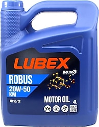 Lubex Robus KM 20W-50 4 lt 4'lü Mineral Motor Yağı