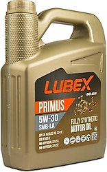 Lubex Primus SMB 5W-30 LA 5 lt 4'lü Motor Yağı