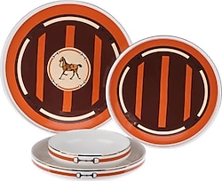 Lucky Art Alvira 24 Parça Bone Yemek Takımı