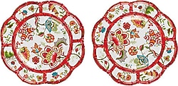 Lucky Art Bellus 23 cm Melamin 2'li Pasta Tabağı