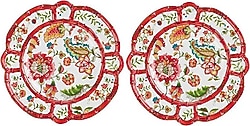 Lucky Art Bellus 28 cm 2'li Melamin Servis Tabağı