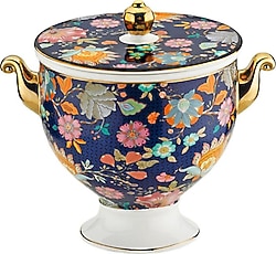 Lucky Art Etro Bone 13 cm Kulplu Kavanoz