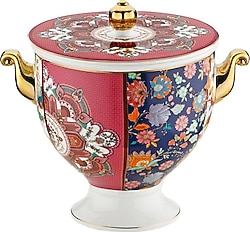 Lucky Art Etro Bone 17 cm Kulplu Kavanoz