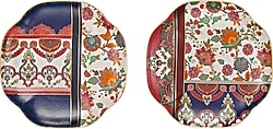 Lucky Art Etro Bone 20 cm 2'li Tabak Seti