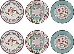 Lucky Art Florine 20 cm 6'lı Servis Tabağı