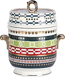 Lucky Art Lancelot Bone 16 cm Kulplu Kavanoz