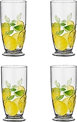 Lucky Art Limora 715 ml 4'lü Akrilik Bardak Seti