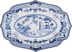 Lucky Art Luzia Bone 30 cm Oval Tabak