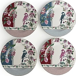 Lucky Art Madeline Bone 20 cm 4'lü Tabak Seti