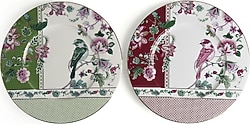 Lucky Art Madeline Bone 32 cm 2'li Servis Tabağı