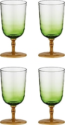Lucky Art Palma Akrilik 470 ml 4'lü Kadeh Seti
