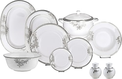 Royal Canterbury Liberty 72 Parça 12 Kişilik Yemek Takımı