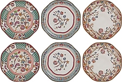 Lucky Art Serenity Bone 20 cm 6'lı Servis Tabağı