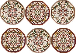 Lucky Art Velora Bone 27 cm 6'lı Tabak Seti