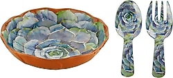 Lucky Art Vivace 30 cm 3 Parça Salata Servis Seti