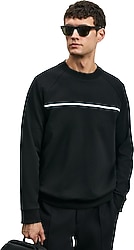Lufian Cosmo Siyah Erkek Sweatshirt