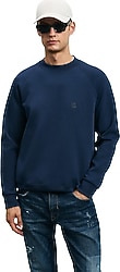 Lufian Grant Lacivert Erkek Sweatshirt
