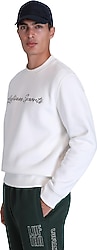 Lufian Loved Beyaz Erkek Sweatshirt