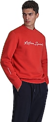 Lufian Loved Kırmızı Erkek Sweatshirt