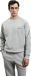 Lufian Sigma Gri Erkek Sweatshirt