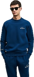 Lufian Sigma Saks Mavi Erkek Sweatshirt