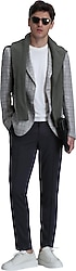 Lufian Simon Yeşil Erkek Slim Fit Chino Pantolon