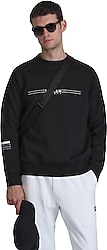 Lufian Squire Siyah Erkek Sweatshirt