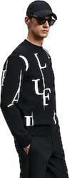 Lufian Tıffany Siyah Erkek Sweatshirt