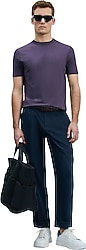 Lufian Tom Smart Lacivert Erkek Slim Fit Chino Pantolon