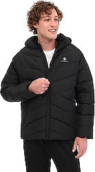 Lumberjack Adalbert Coat Kapüşonlu Erkek Şişme Mont
