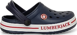 Lumberjack Devon Lacivert Erkek Çocuk Sabo Terlik