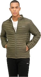 Lumberjack Perry Coat Haki Erkek Şişme Mont