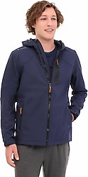 Lumberjack New Trend Kapüşonlu Lacivert Erkek Softshell Mont