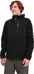 Lumberjack New Trend Kapüşonlu Siyah Erkek Softshell Mont