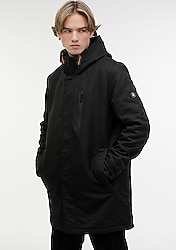 Lumberjack Penguen Coat 101180642 Kapüşonlu Erkek Mont