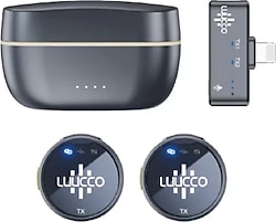 Luucco Airwave Mini K-2 Lightning Kablosuz Yaka Mikrofonu