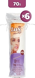 Lux Disk Makyaj Pamuğu 70'li 6 Adet