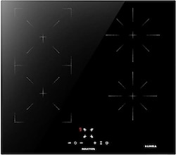 Luxell 16-4TB Siyah İndüksiyon Ankastre Cam Ocak