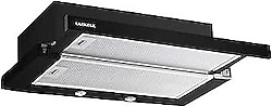Luxell DS6-905S Siyah Sürgülü Aspiratör