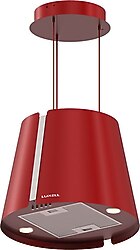 Luxell Kırmızı Ada Tipi Davlumbaz