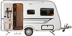 Luxervan LX-410S 3 Kişilik Çekme Karavan