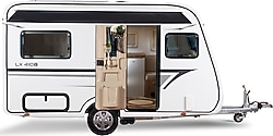 Luxervan LX-410Y 3 Kişilik Çekme Karavan