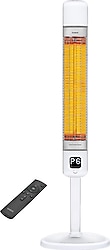 Luxeva Pro FR 2500 W Uzaktan Kumandalı Ayaklı Infrared Isıtıcı