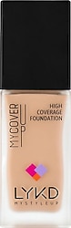 LYKD High Coverage 165 Bare Almond 32 ml Fondöten