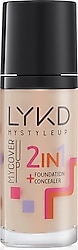 LYKD 2 in 1 Fondöten 133 Rose Almond