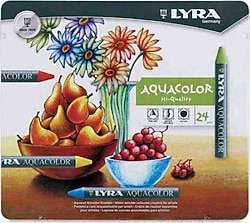Lyra Aquacolor Sulandırılabilir 24'lü Pastel Boya